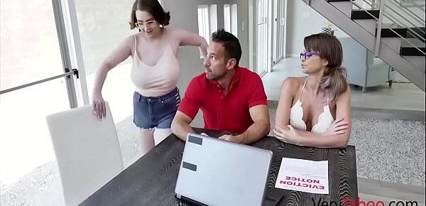  Daughter Teaches DAD & MOM To Make Money- Anna Blaze & Emily Addison